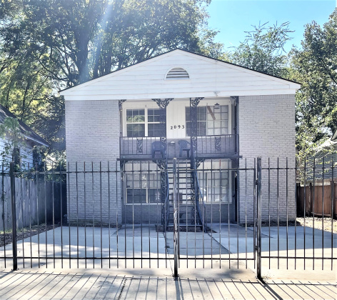 2093 Jefferson Ave, Memphis, Tennessee 38104, 2 Bedrooms Bedrooms, 0 ,1 BathroomBathrooms,Apartment,For Rent,Jefferson ,0,1410